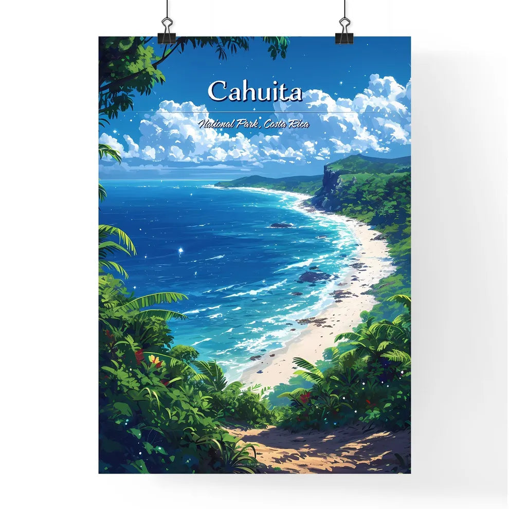 Cahuita National Park Beach Poster