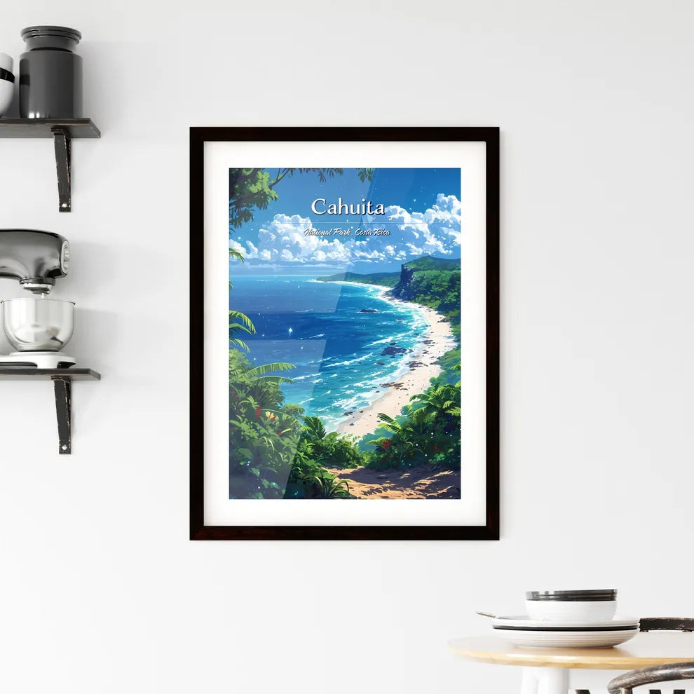 Cahuita National Park Beach Framed Print