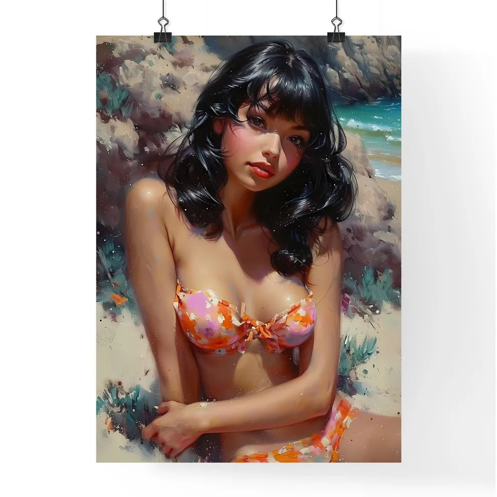 Vintage 1950's illustration - Art print of a Poster