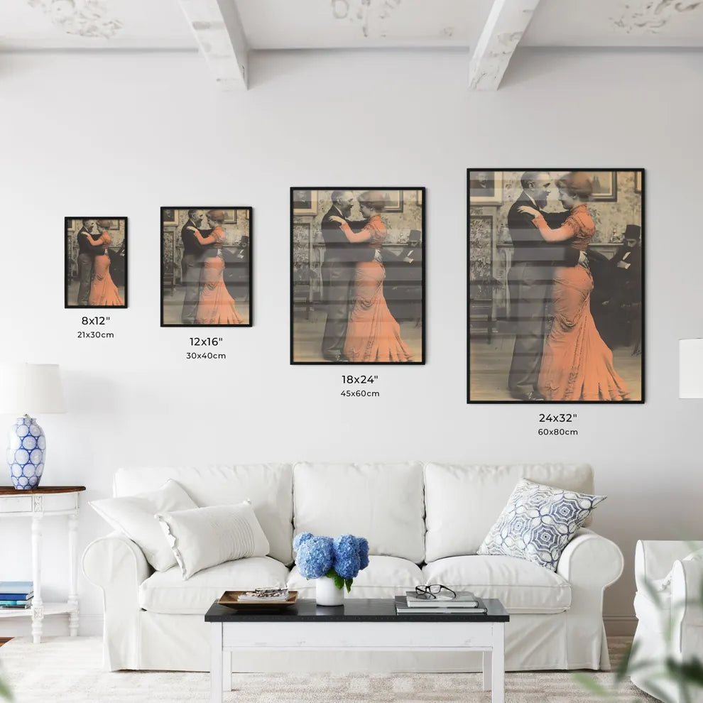 A skeleton slow dances - Art print of a wate - Kitchen Hangings