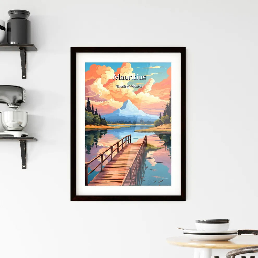 Mauritius Framed Print