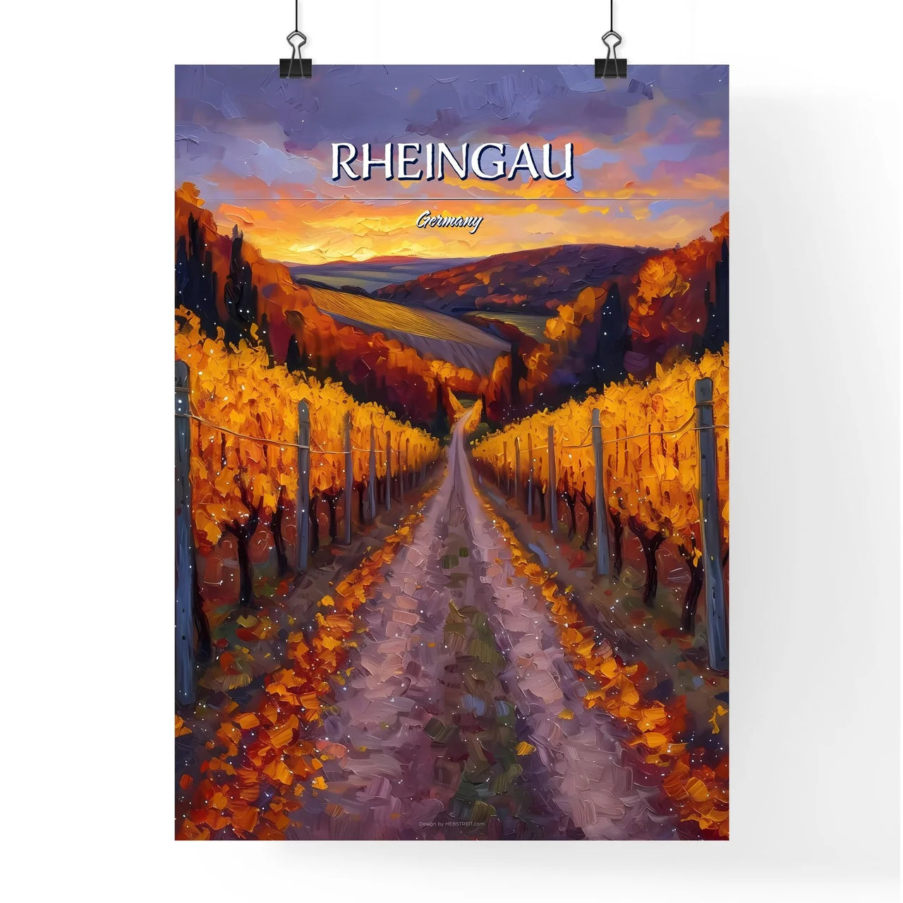 Rheingau Poster