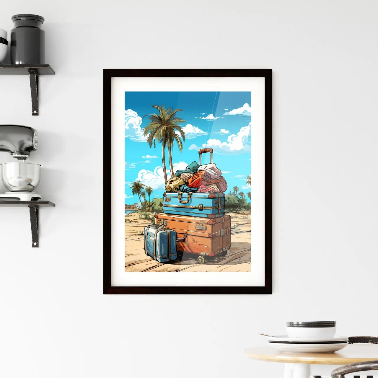Buckle up Framed Print