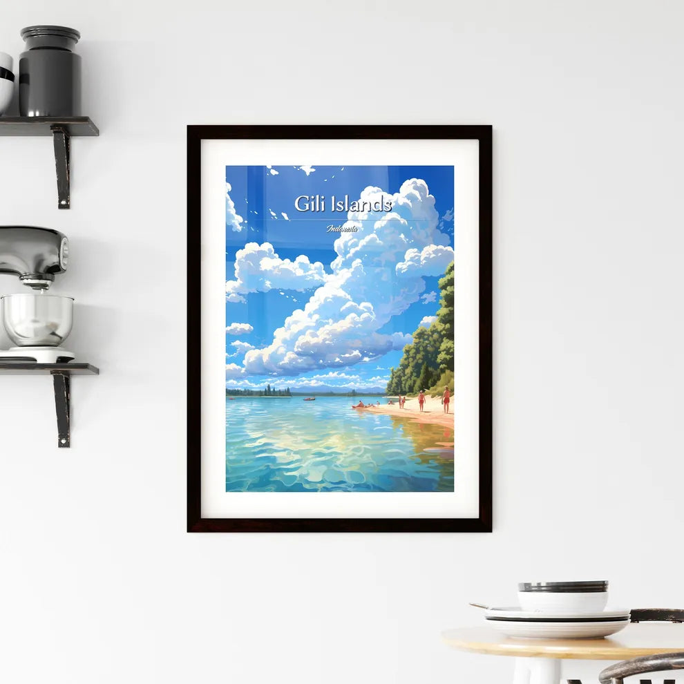 Gili Islands Framed Print