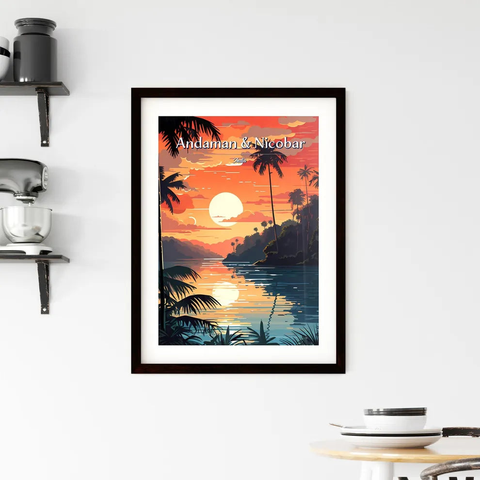 The Andaman & Nicobar Islands Framed Print