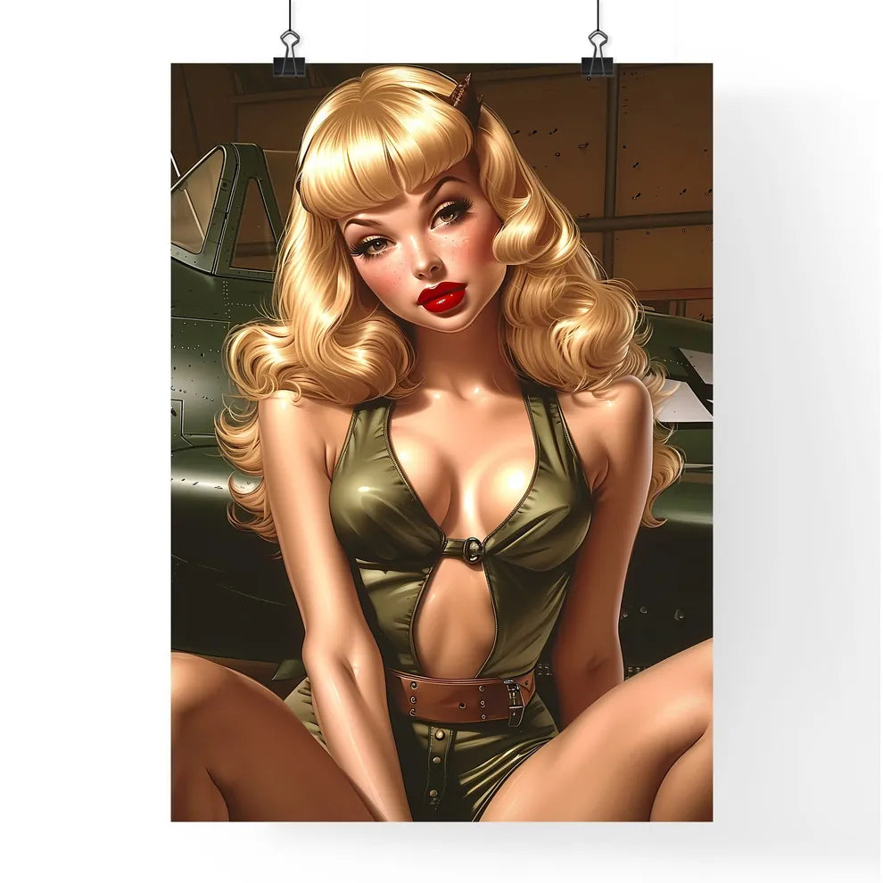 1950's pin up Poster