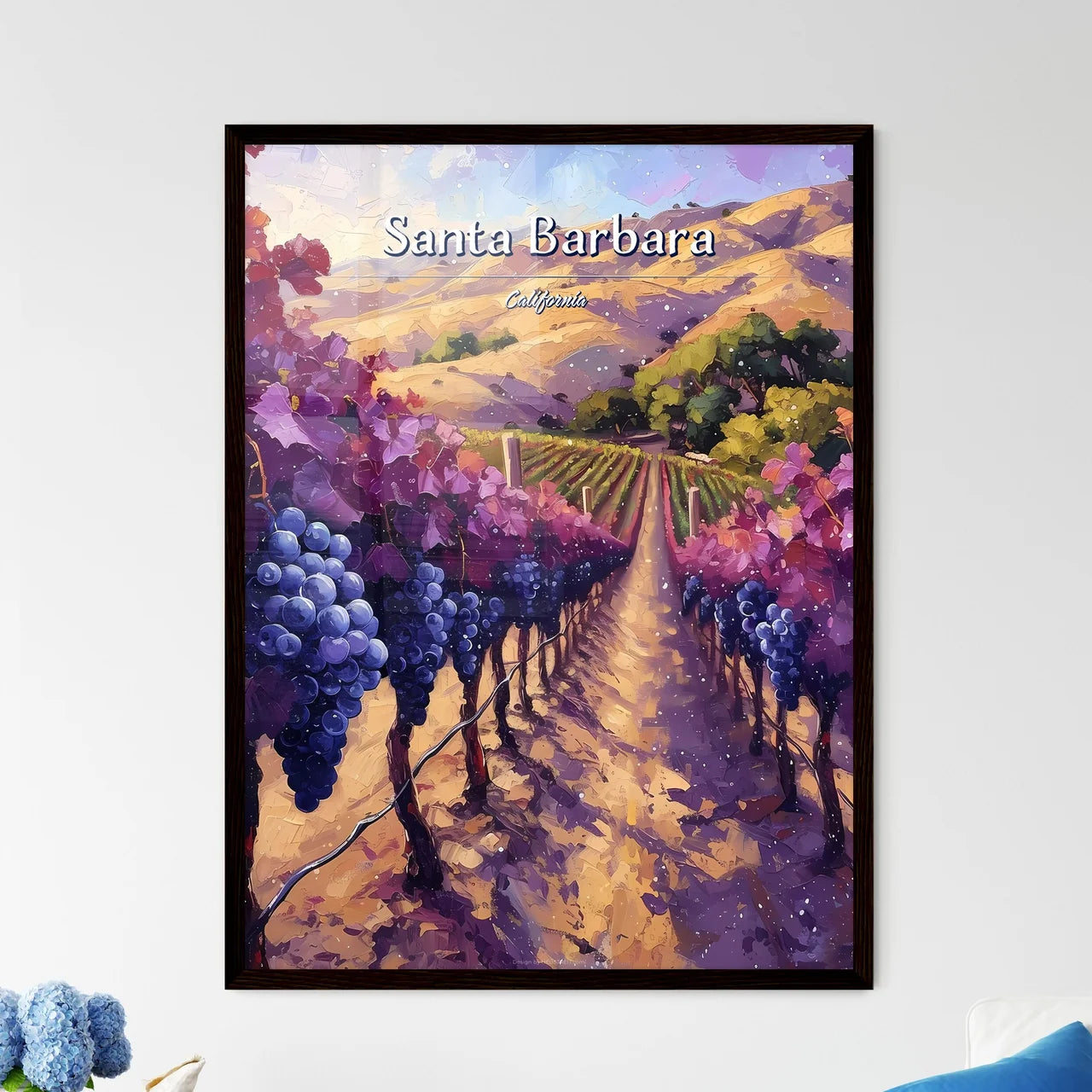 Santa Barbara - Framed Art Print