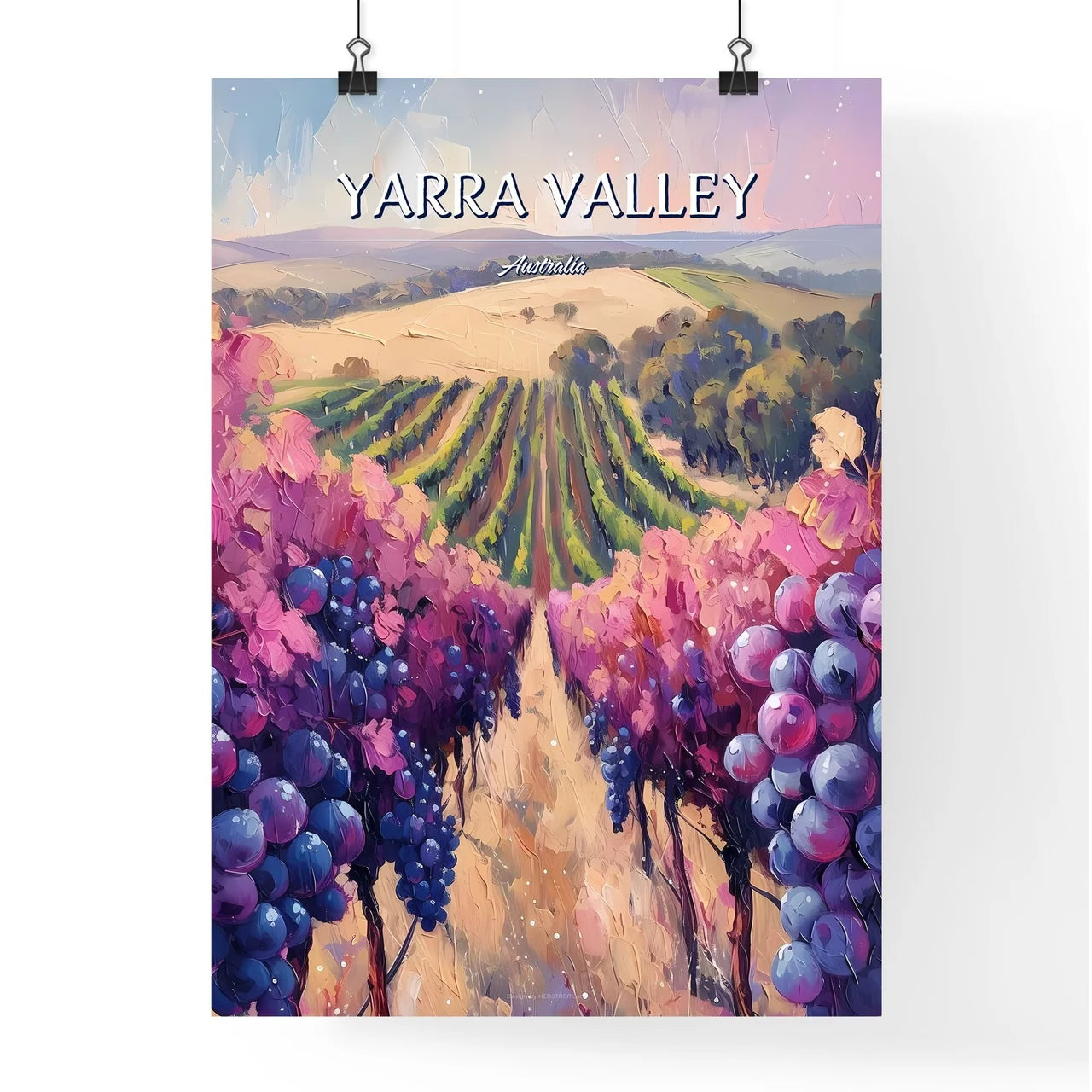 Yarra Valley Poster