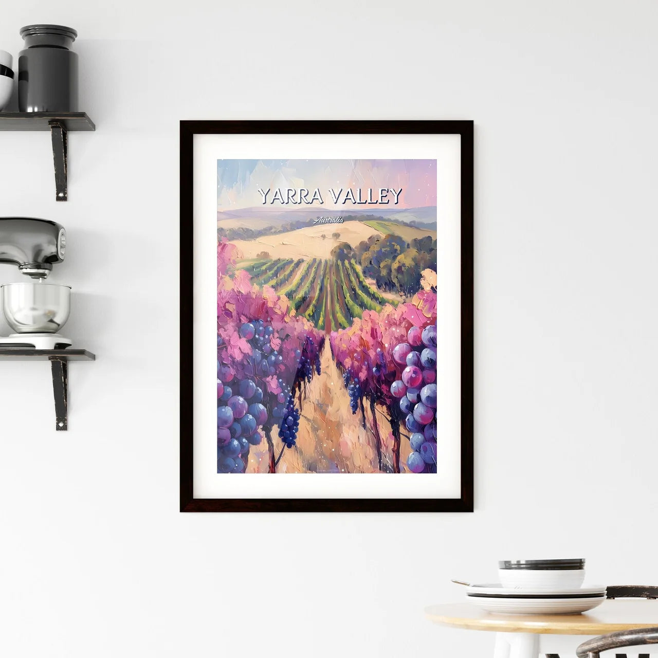 Yarra Valley Framed Print