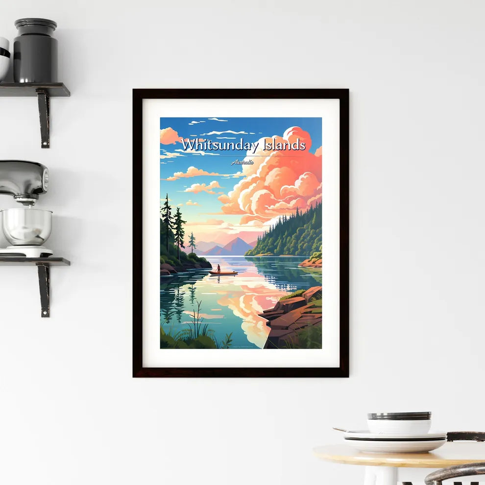 Whitsunday Islands Framed Print