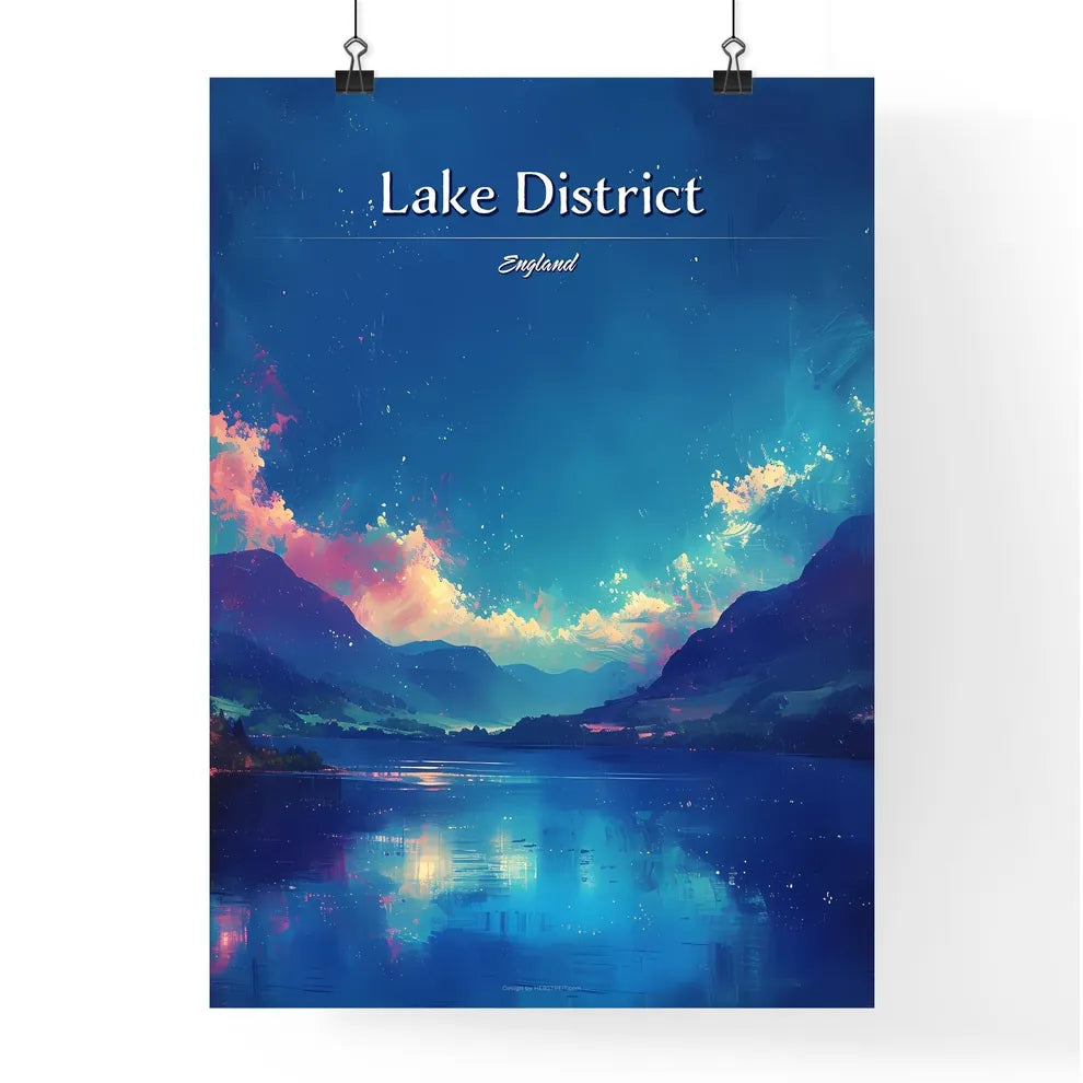 Lake District Poster