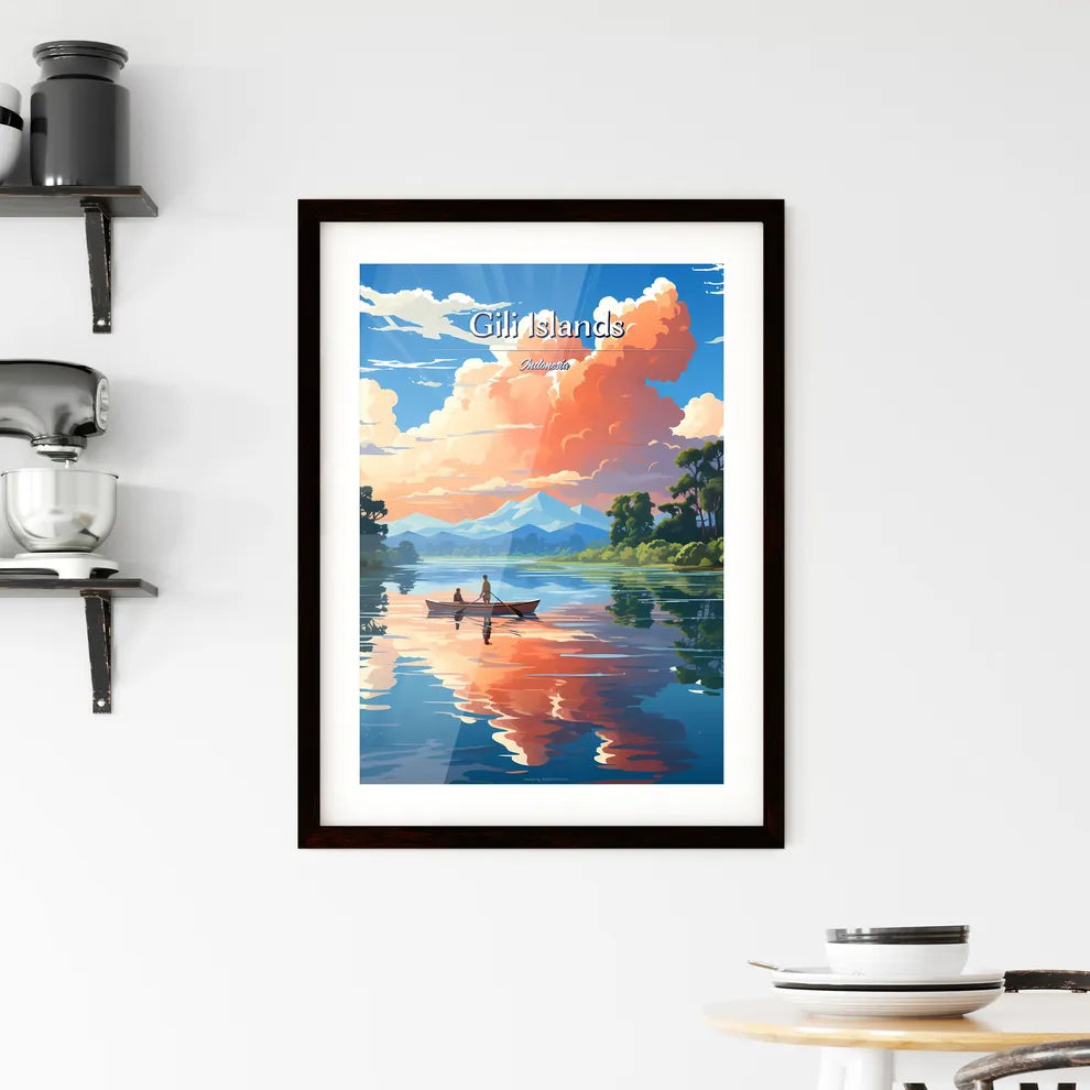 Gili Islands Framed Print