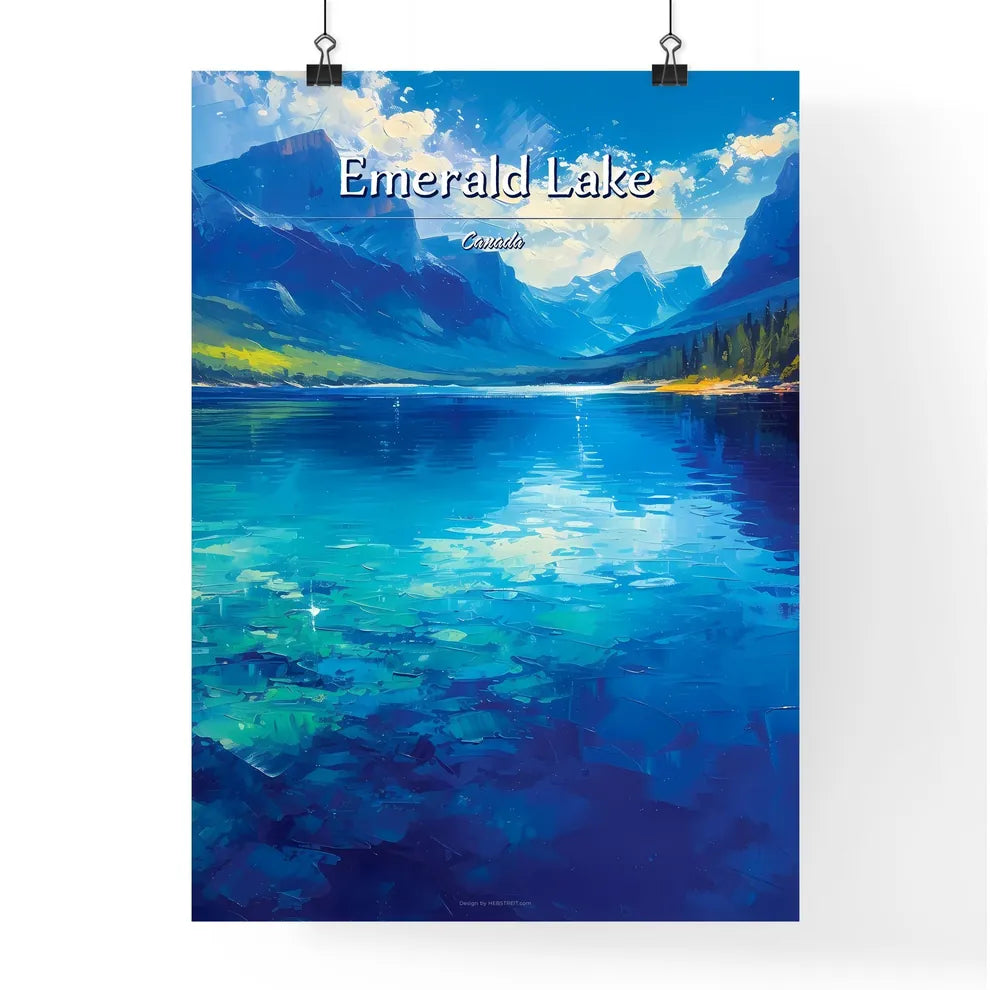 Emerald Lake Poster