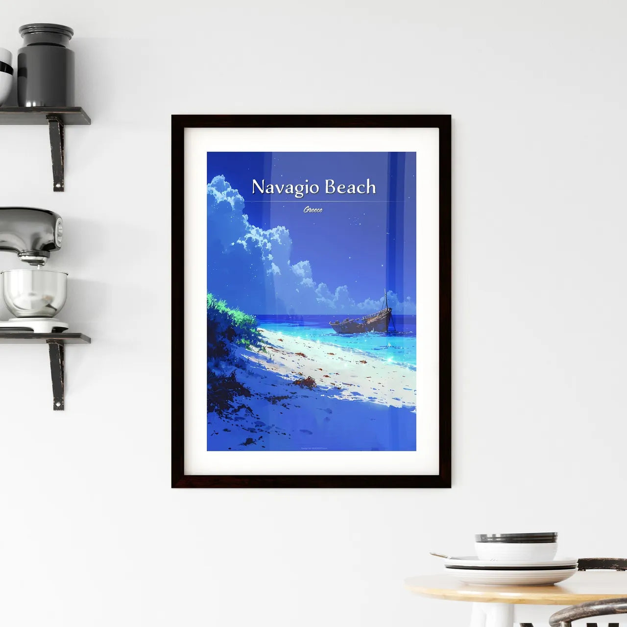 Navagio Beach Framed Print