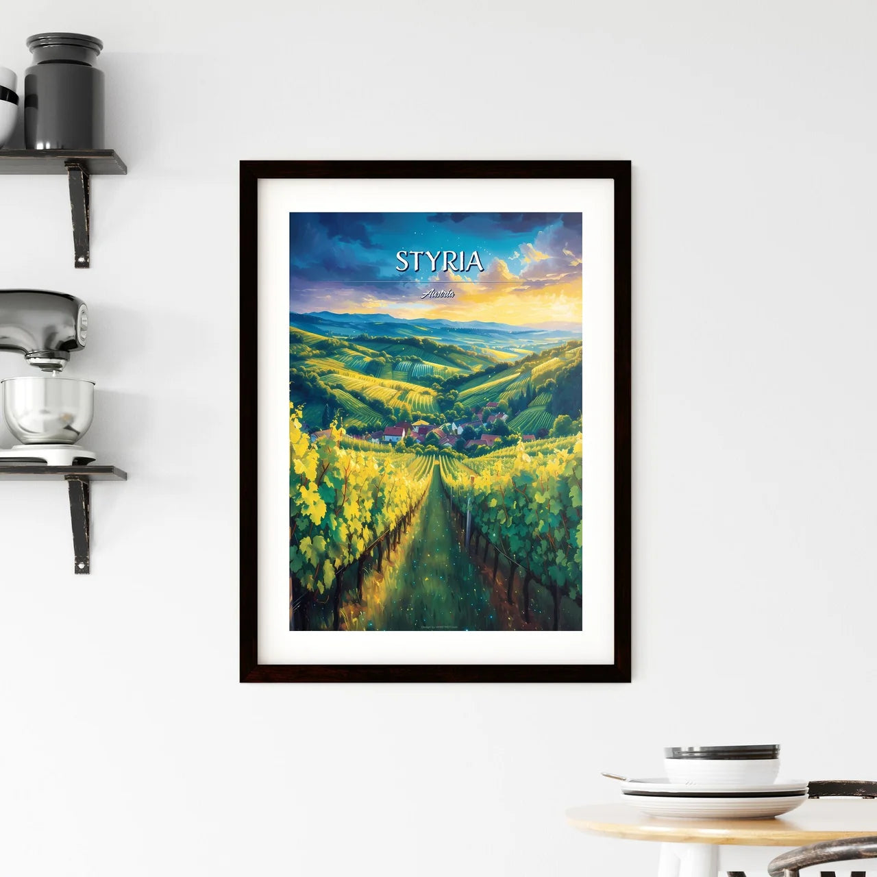 Styria Framed Print