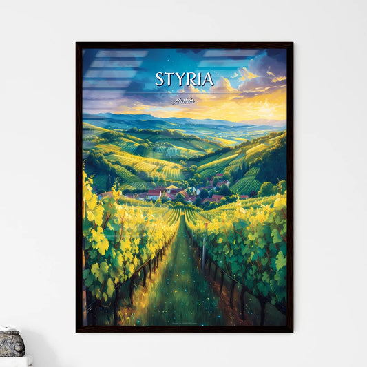 Styria - Framed Art Print
