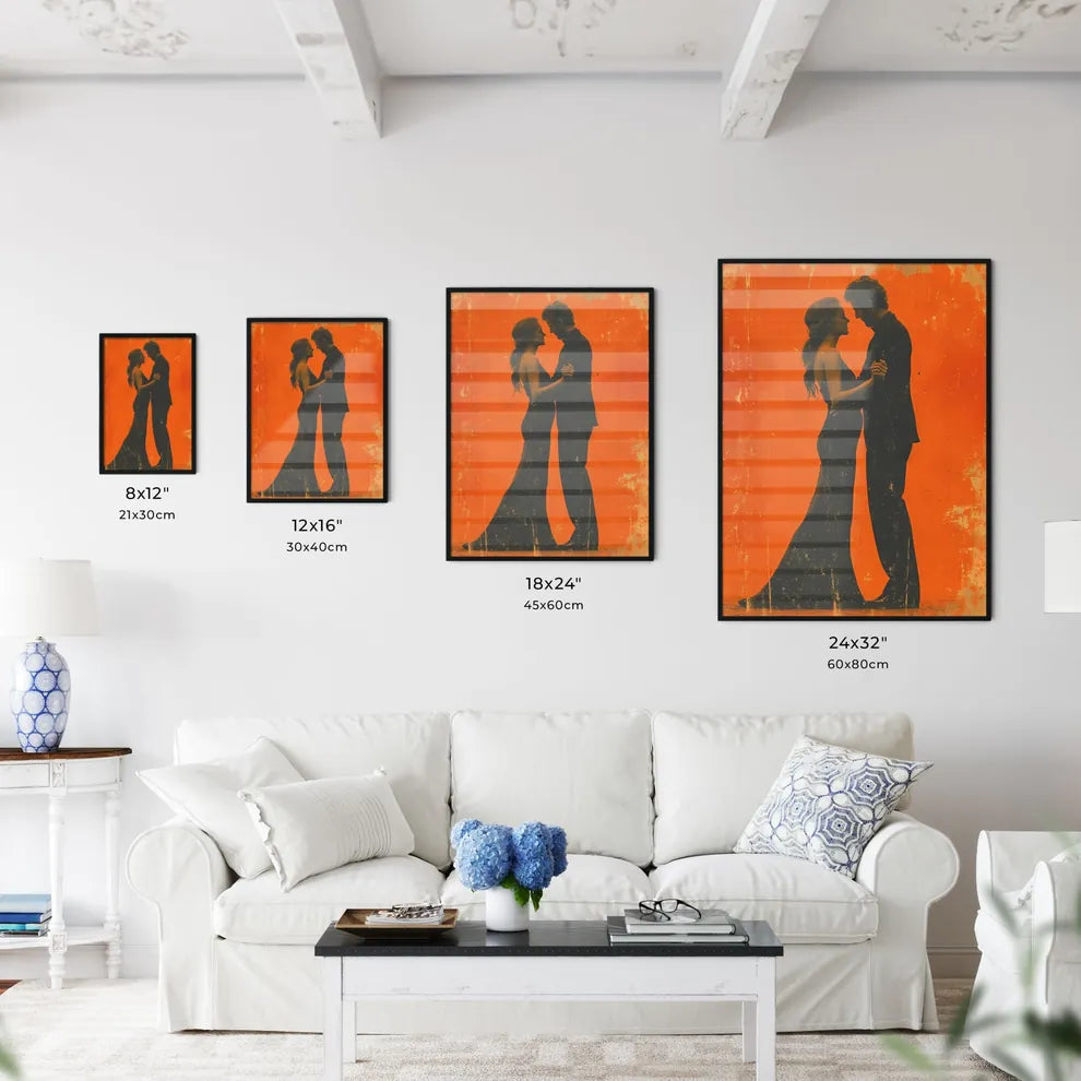 A skeleton slow dances - Art print of a man  - Kitchen Hangings
