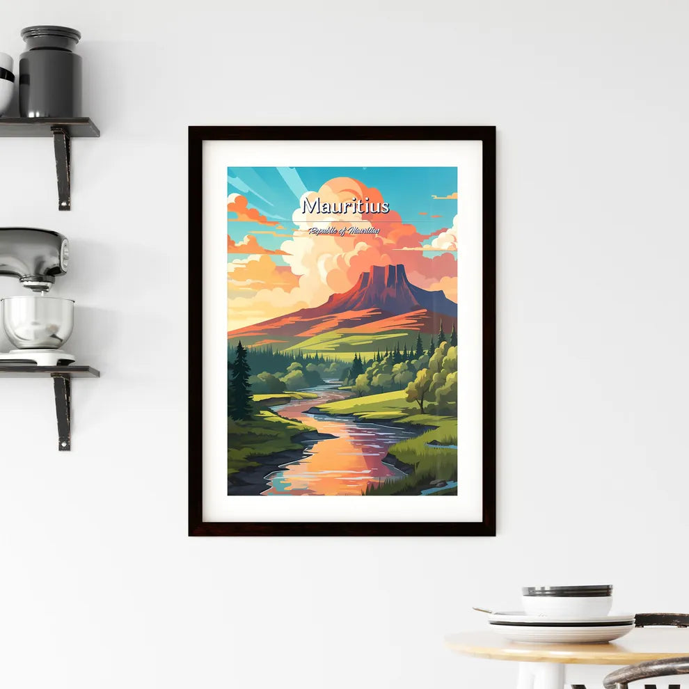 Mauritius Framed Print