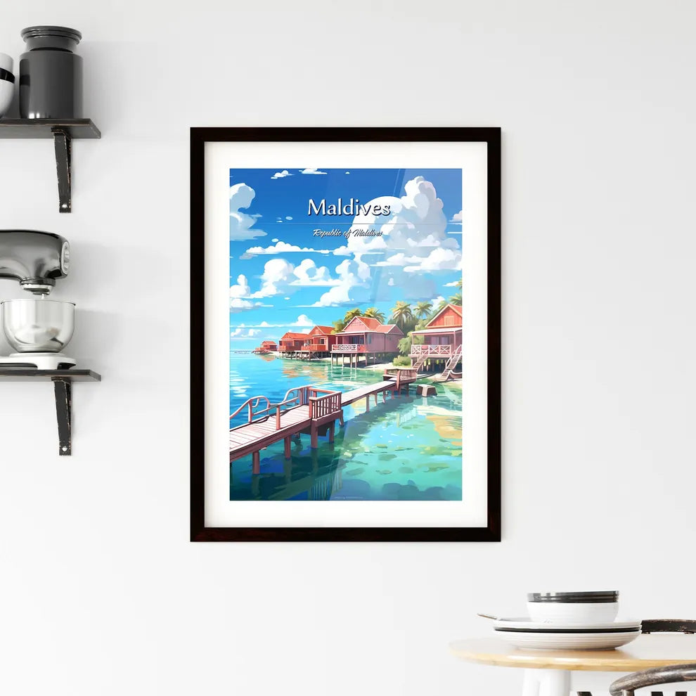 Maldives Framed Print