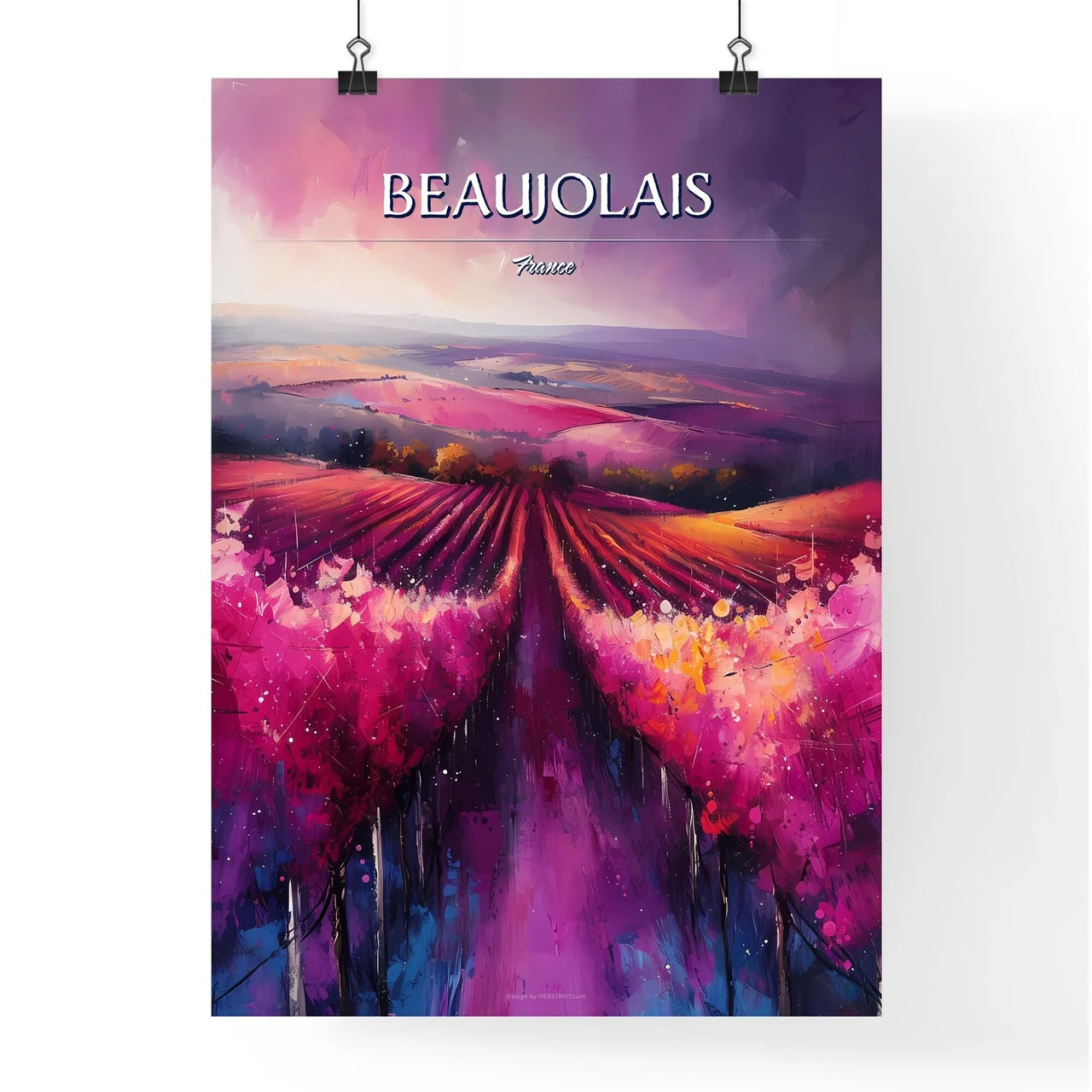 Beaujolais Poster