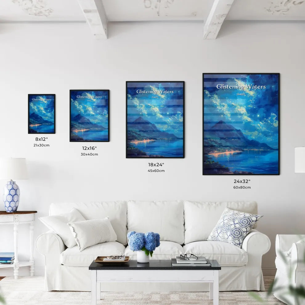 Glistening Waters Luminous Lagoon - Kitchen Hangings