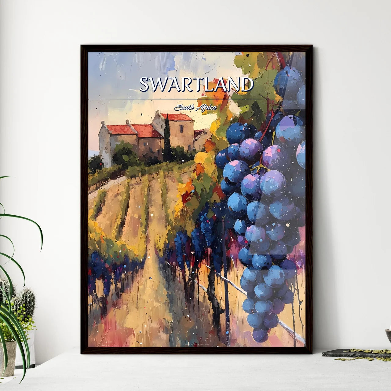 Swartland - Framed Art Print