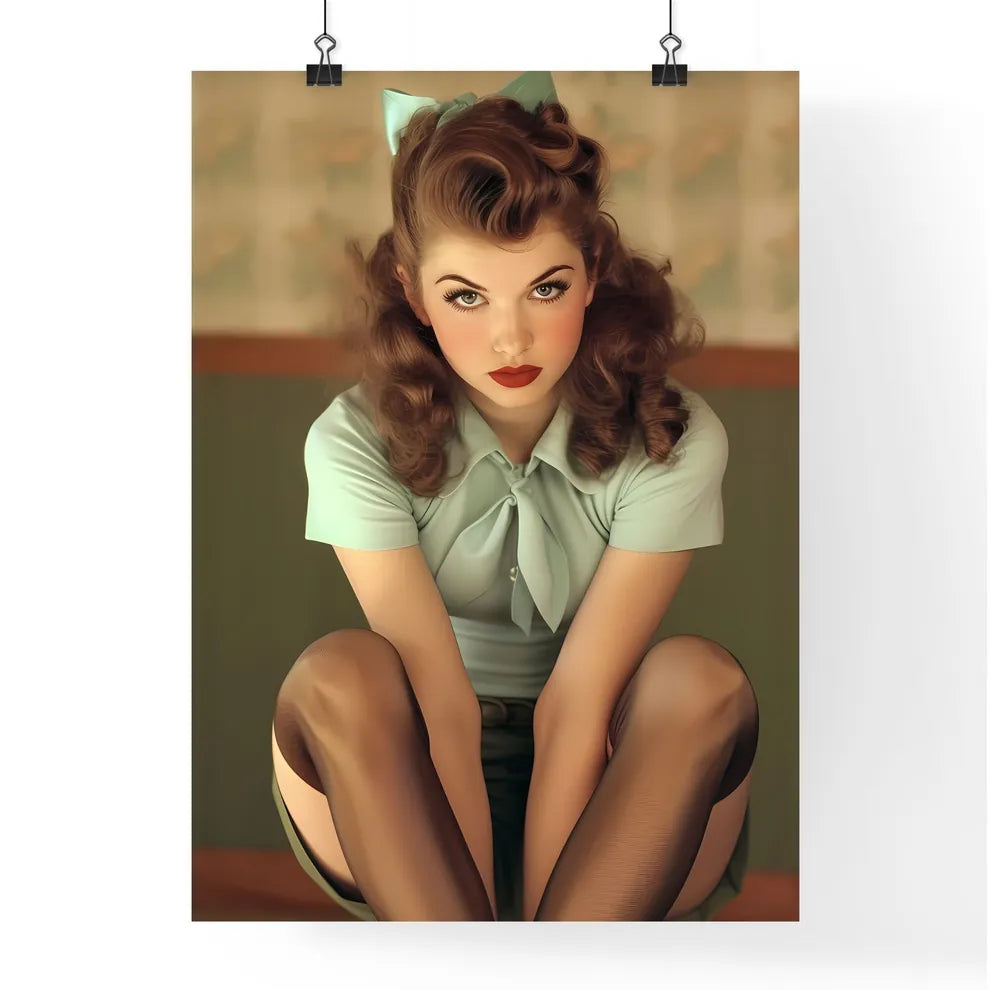 Pin up style Poster