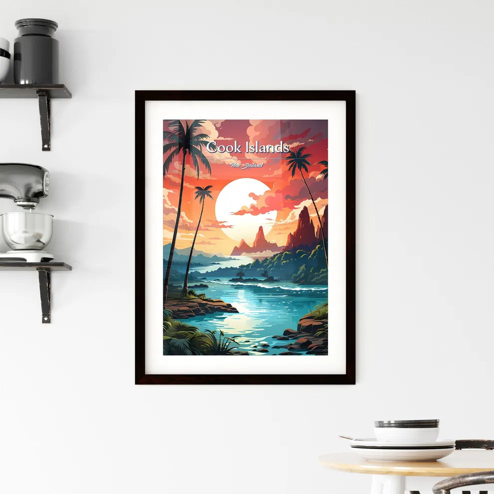 Cook Islands Framed Print