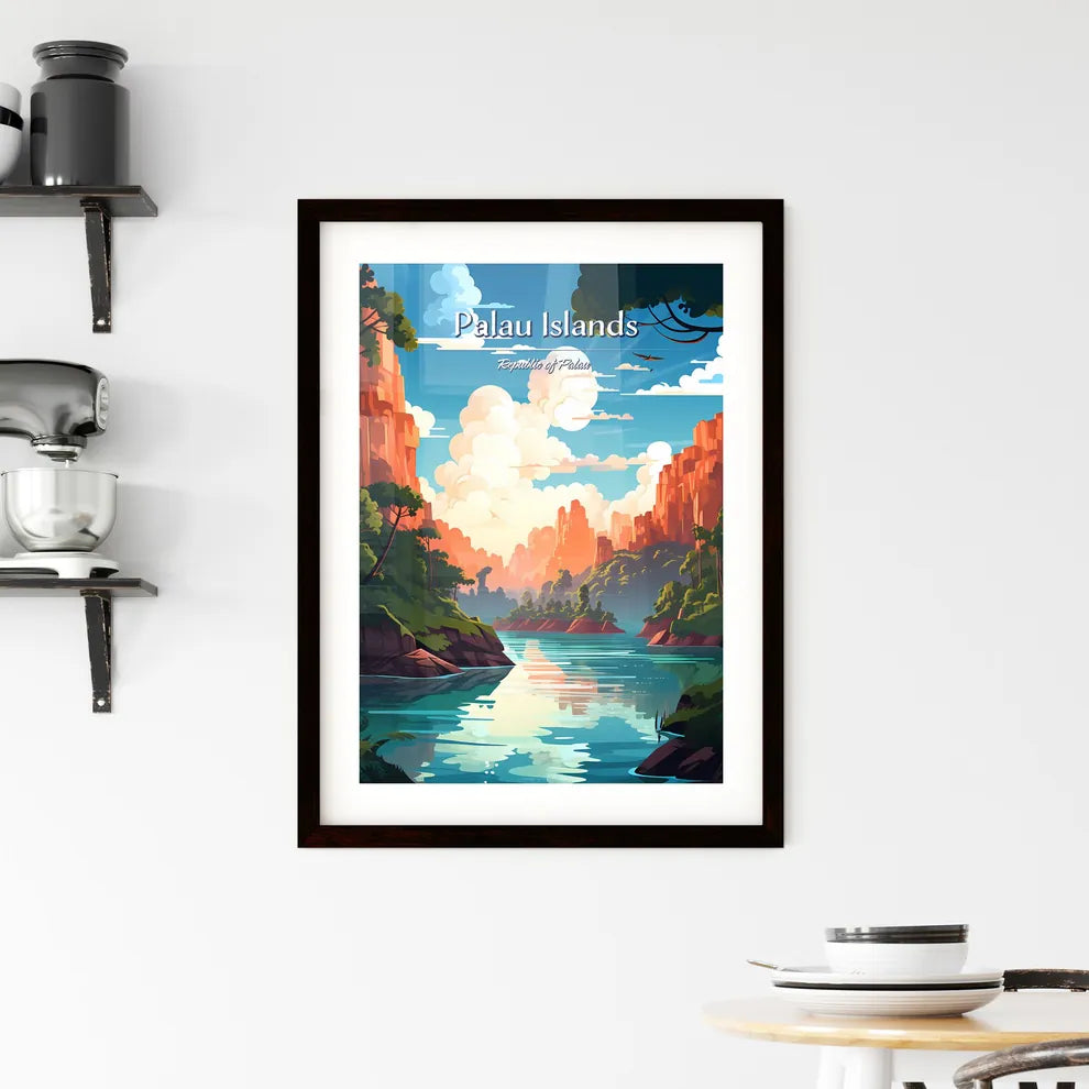 Palau Islands Framed Print