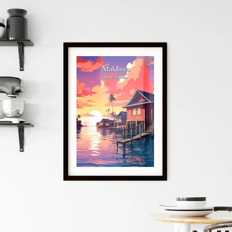 Maldives Framed Print