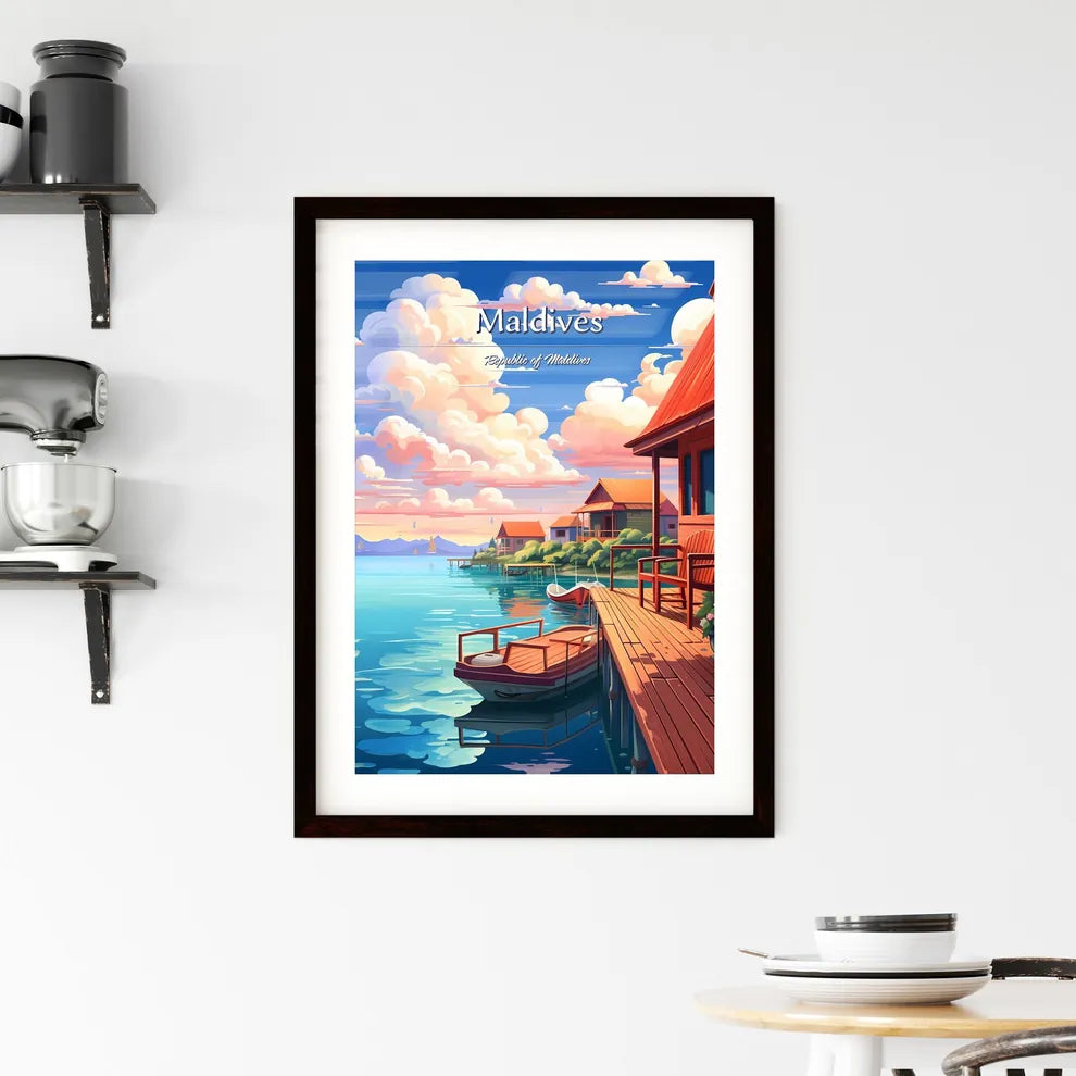 Maldives Framed Print