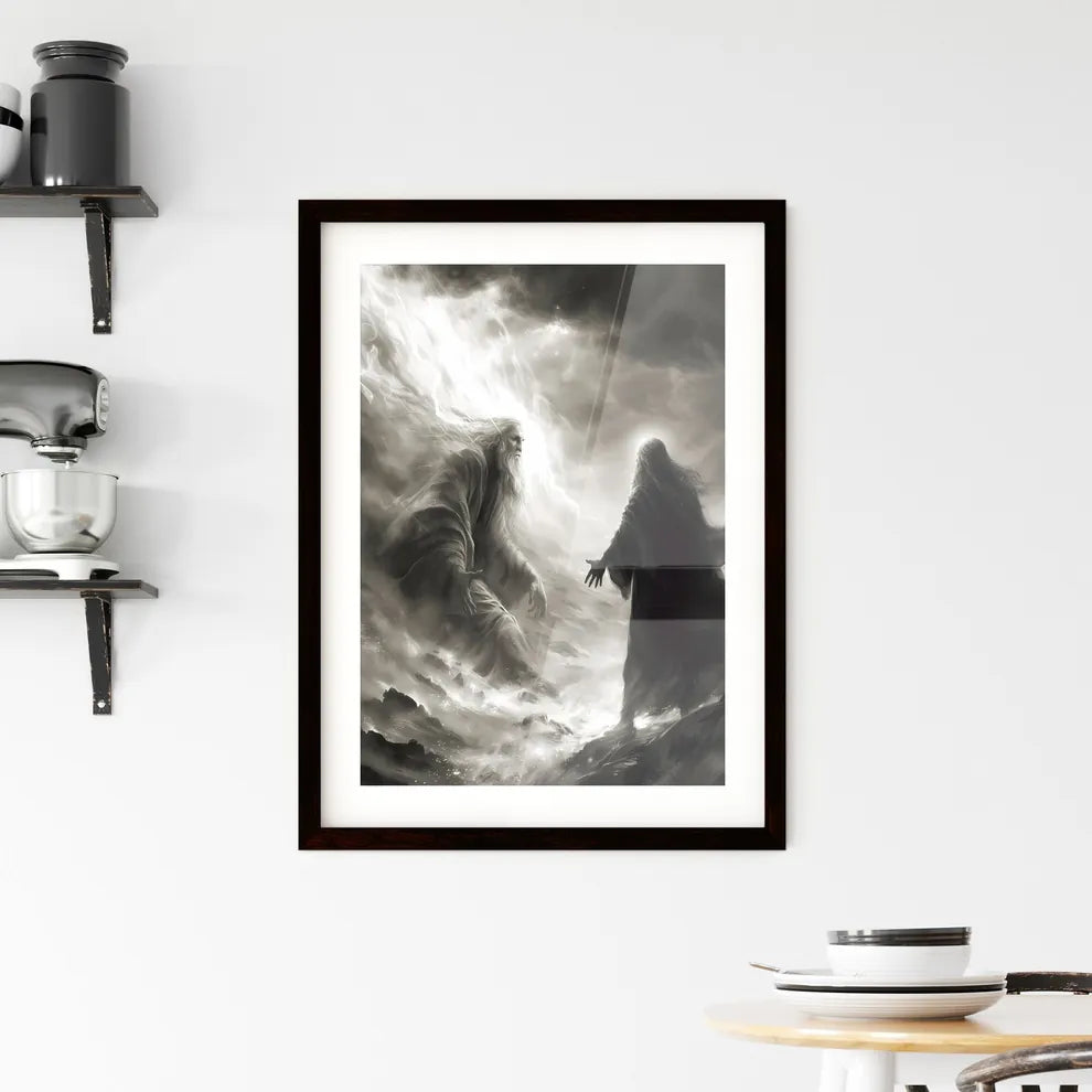 One of your fellow prophets confesses to the great Elijah Framed Print