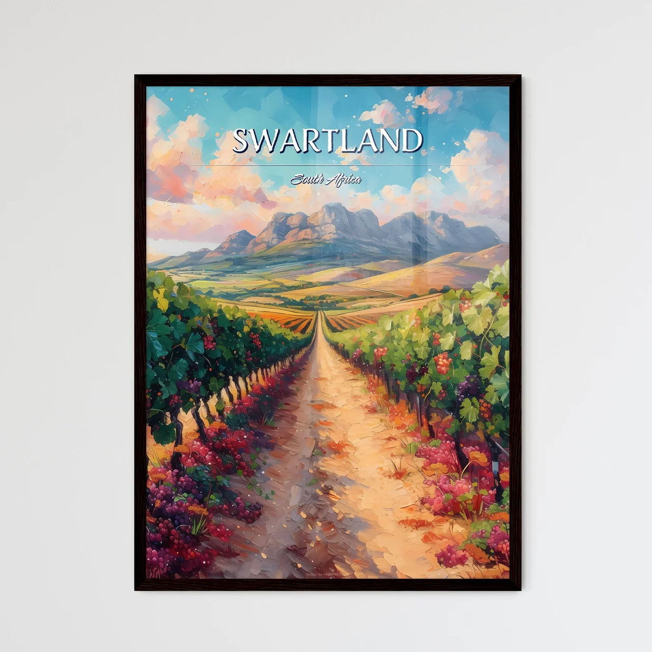 Swartland - Framed Art Print
