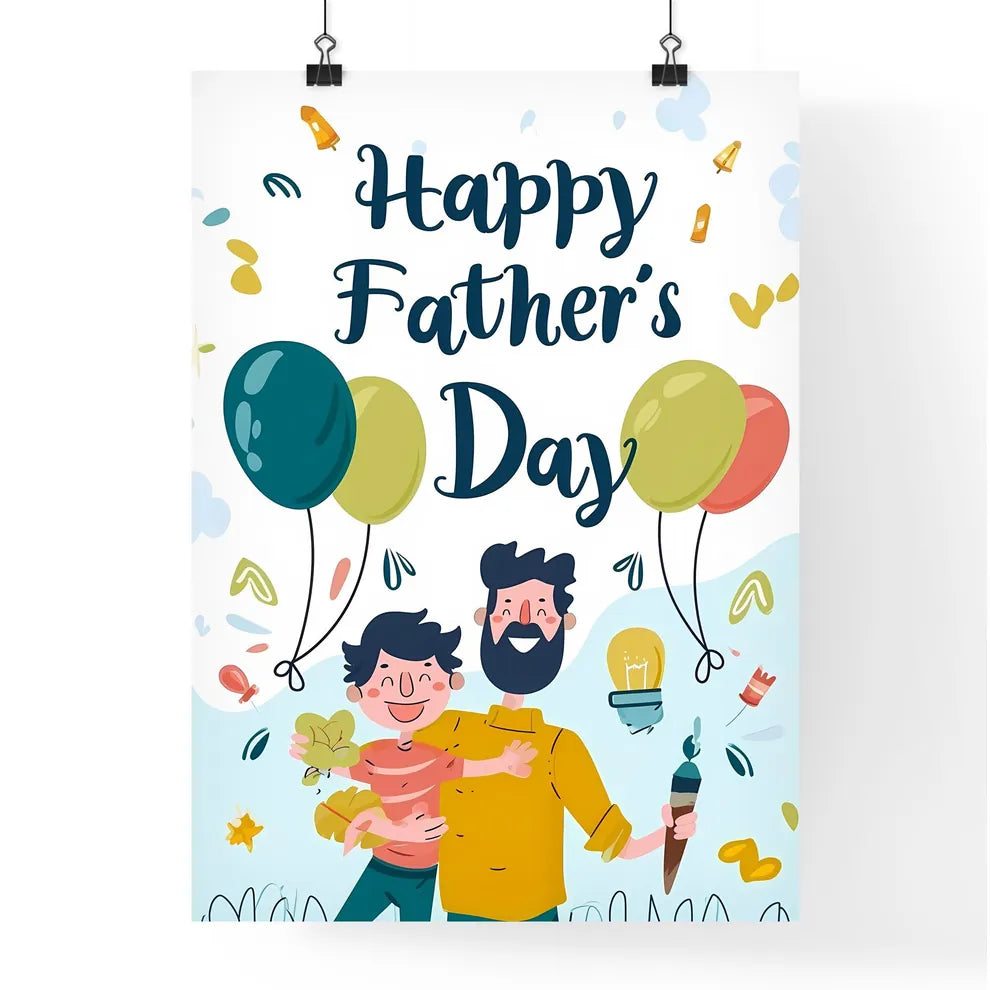 Fathers Day poster Poster