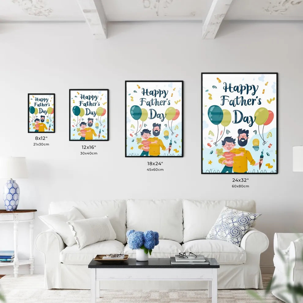 Fathers Day poster - Kitchen Hangings