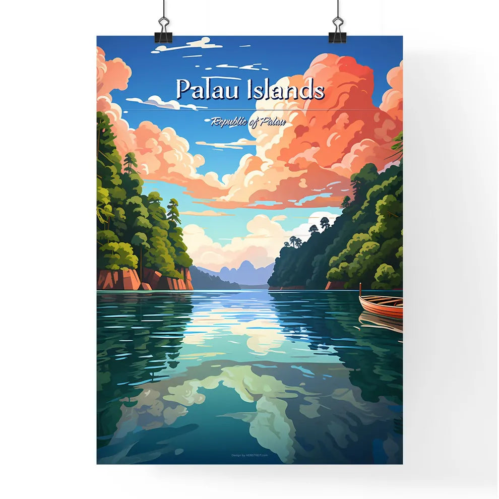 Palau Islands Poster