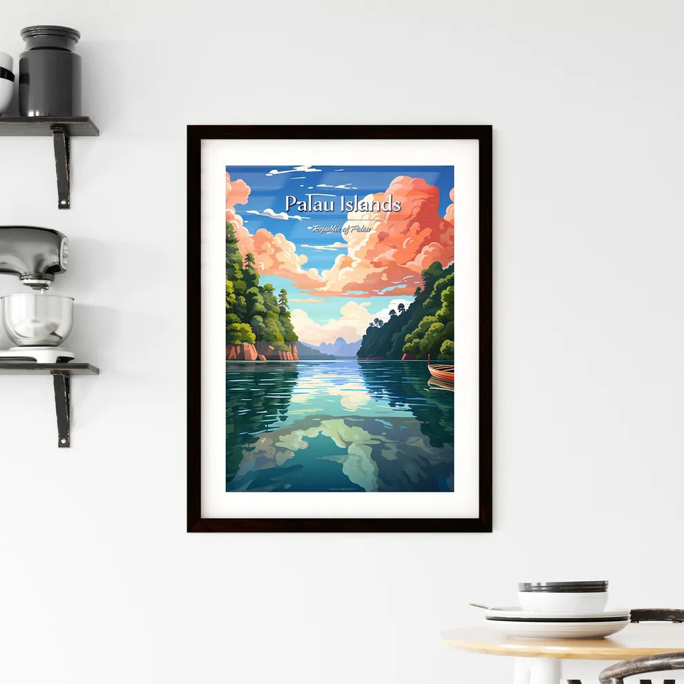 Palau Islands Framed Print