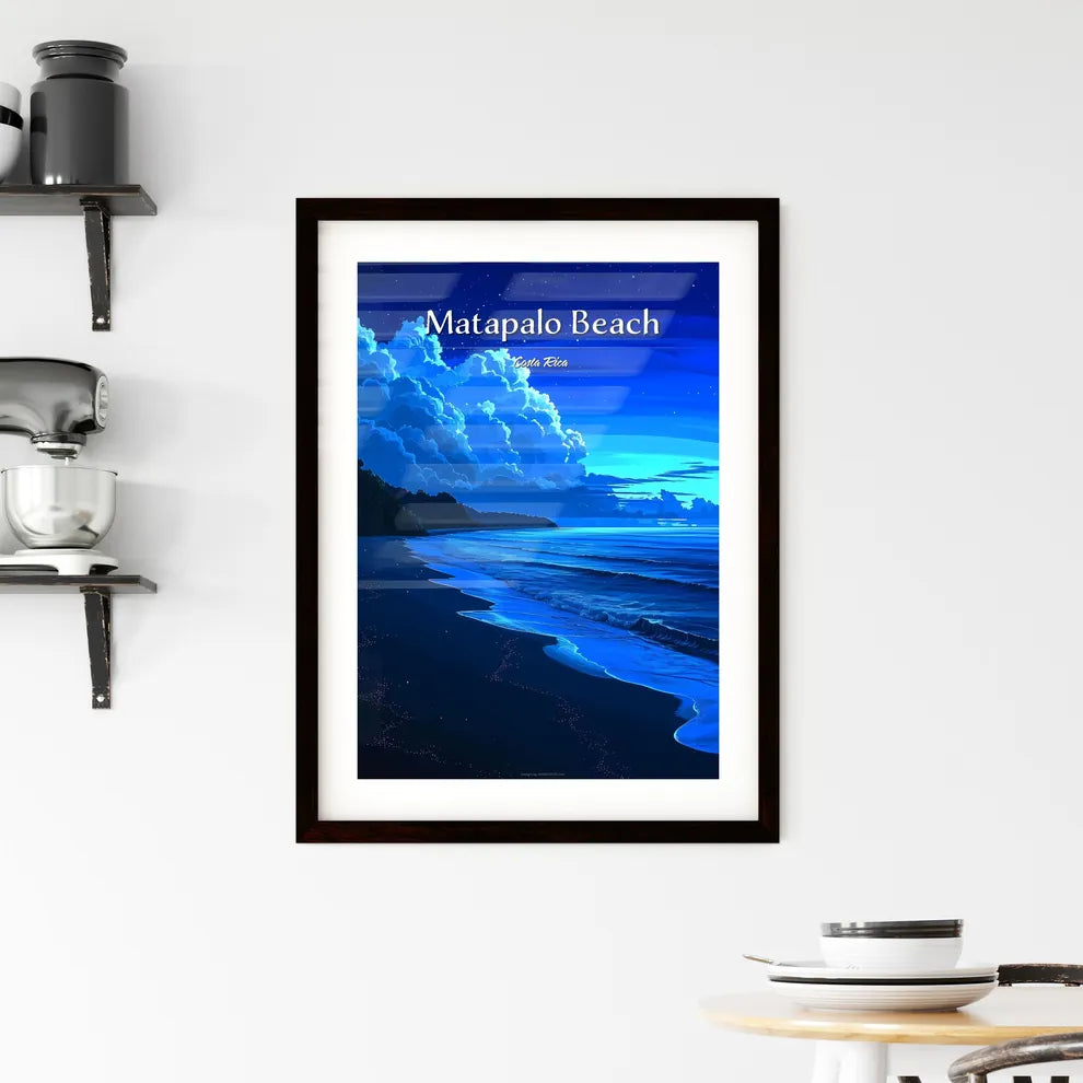 Matapalo Beach Framed Print