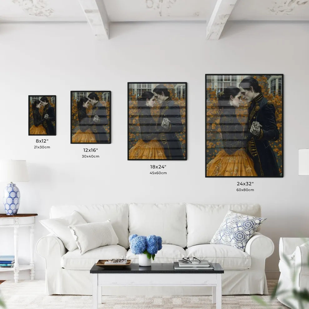 A skeleton slow dances with a beautiful - Ar - Kitchen Hangings