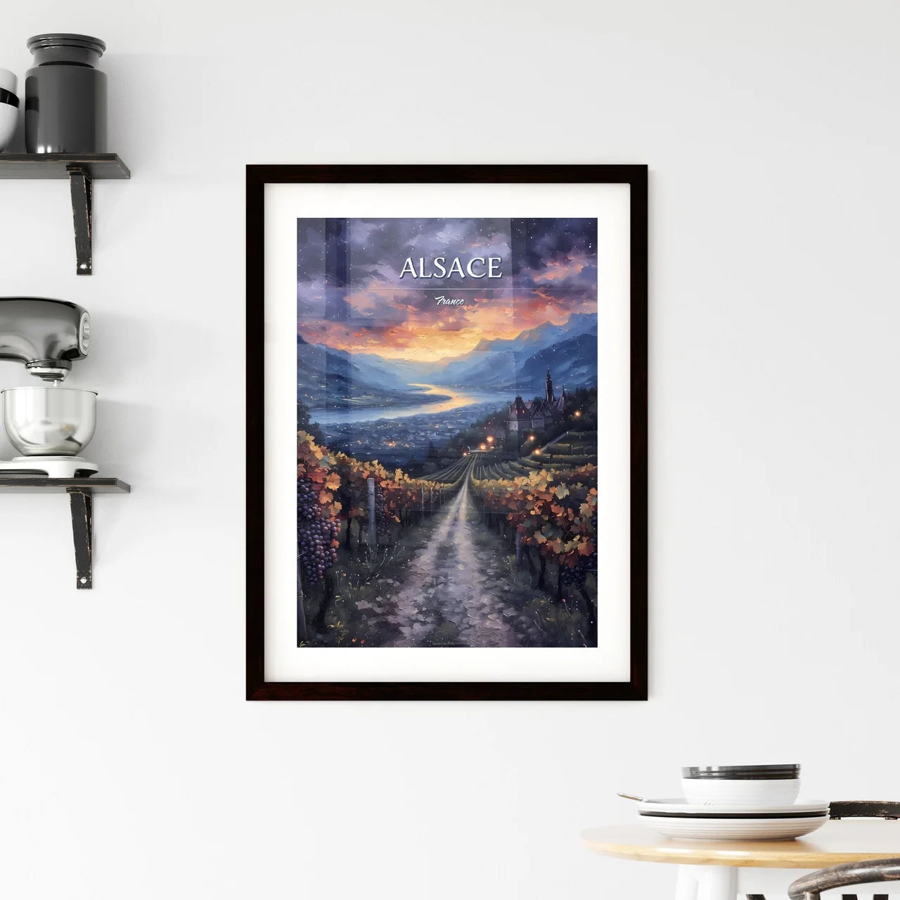 Alsace Framed Print