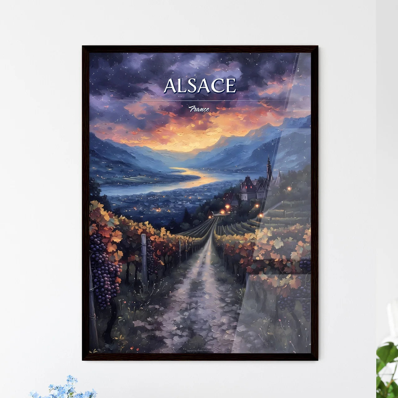 Alsace - Framed Art Print