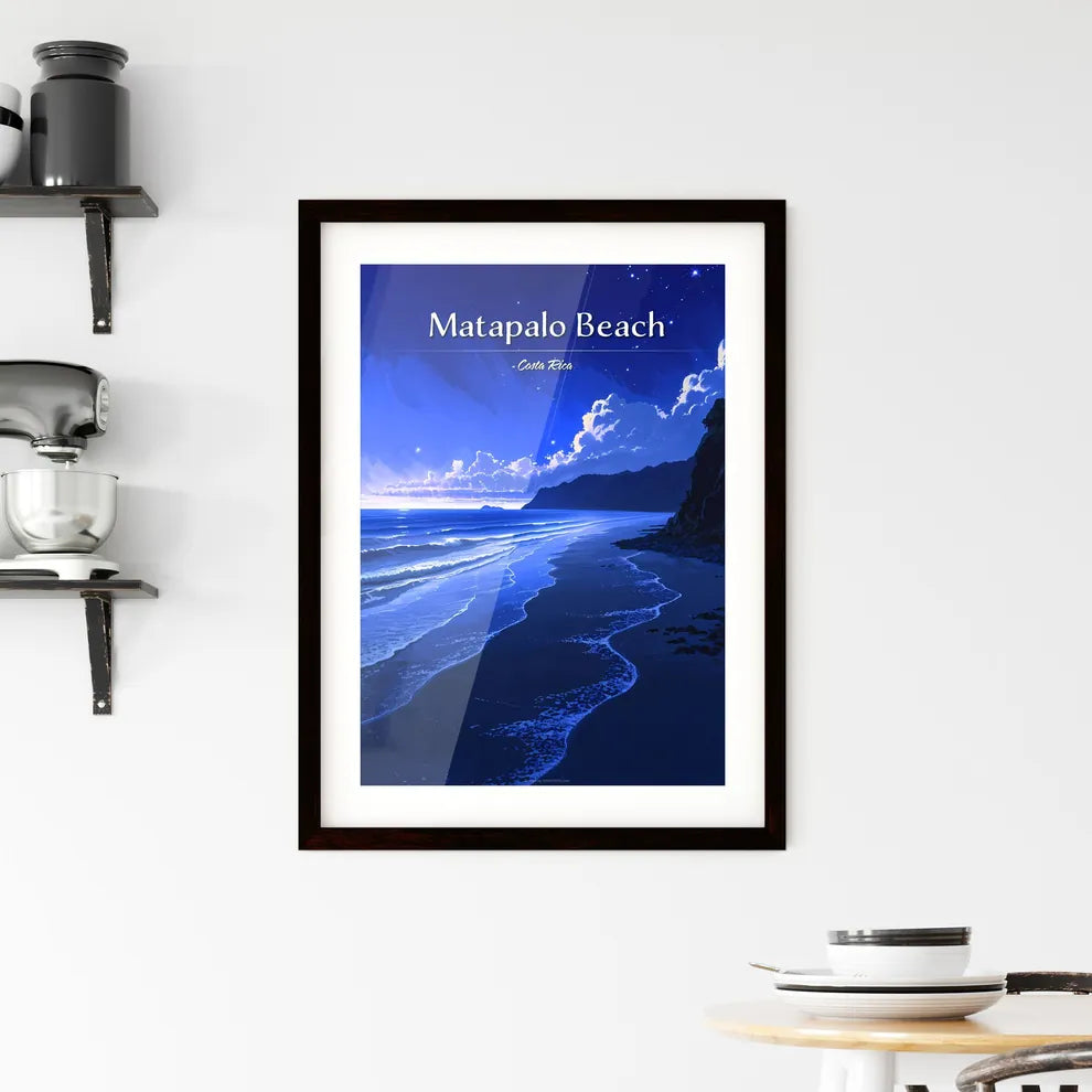 Matapalo Beach Framed Print