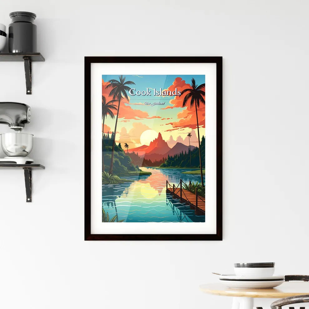 Cook Islands Framed Print