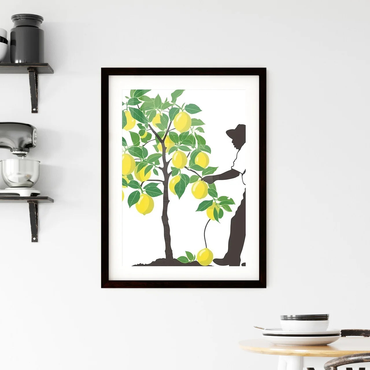 Logo design Framed Print