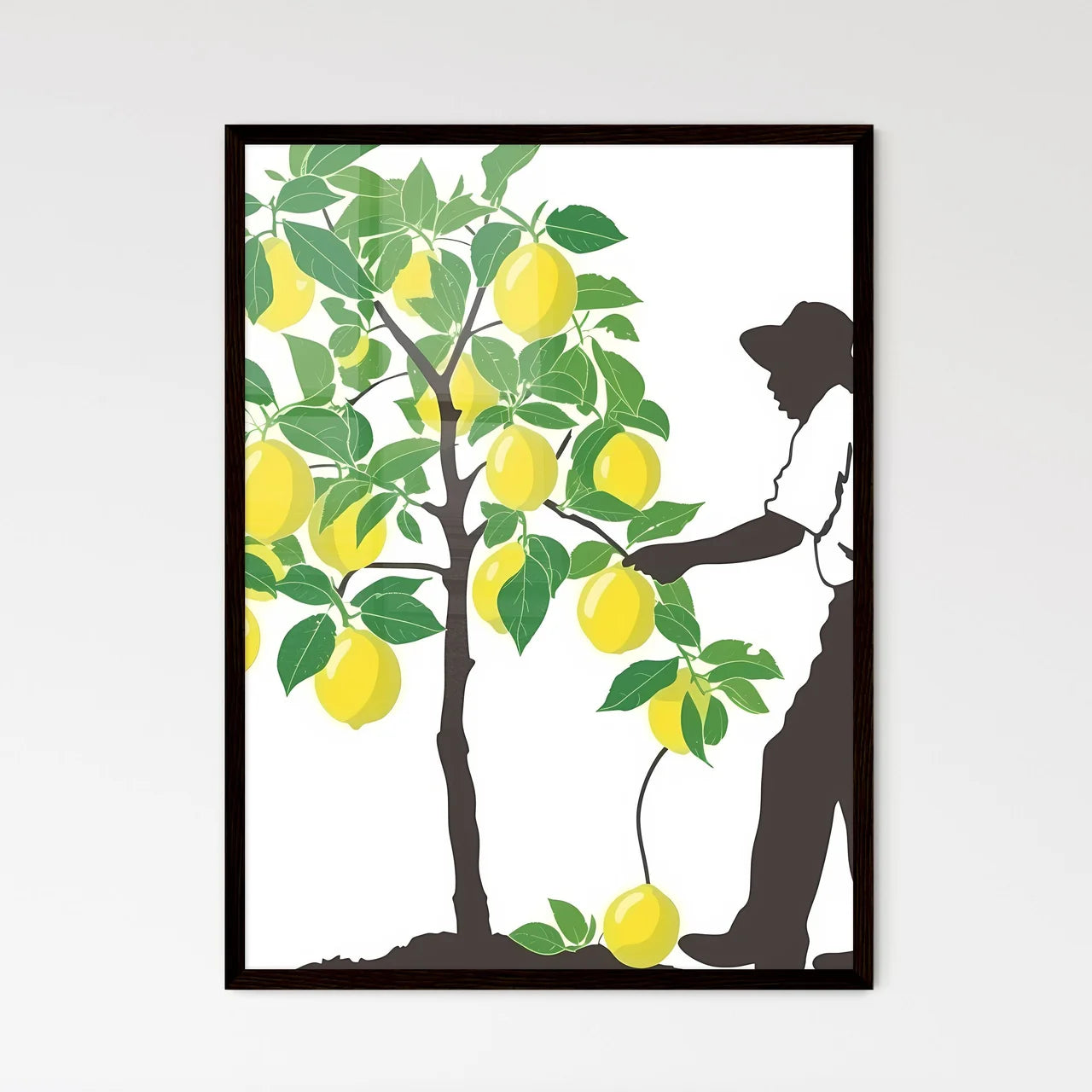 Logo design - Framed Art Print