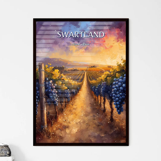 Swartland - Framed Art Print