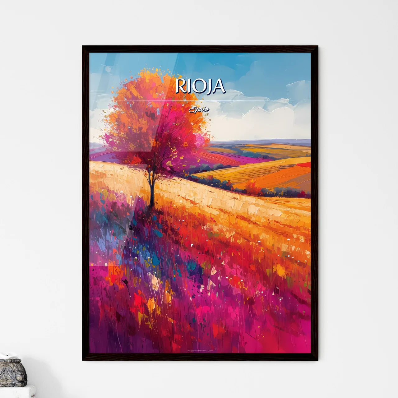 Rioja - Framed Art Print