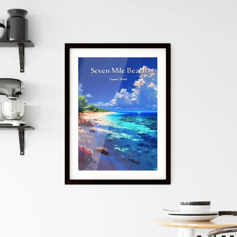 Seven Mile Beach Framed Print