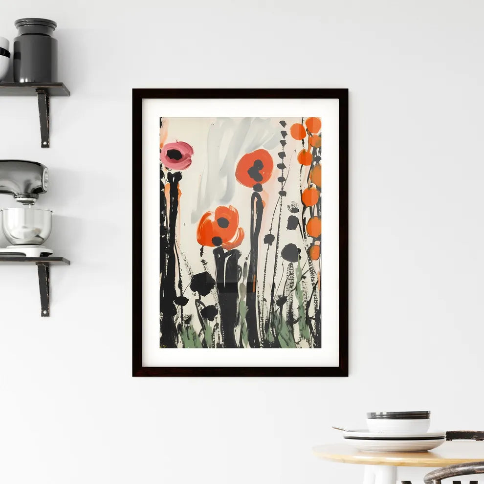 Risograph Framed Print