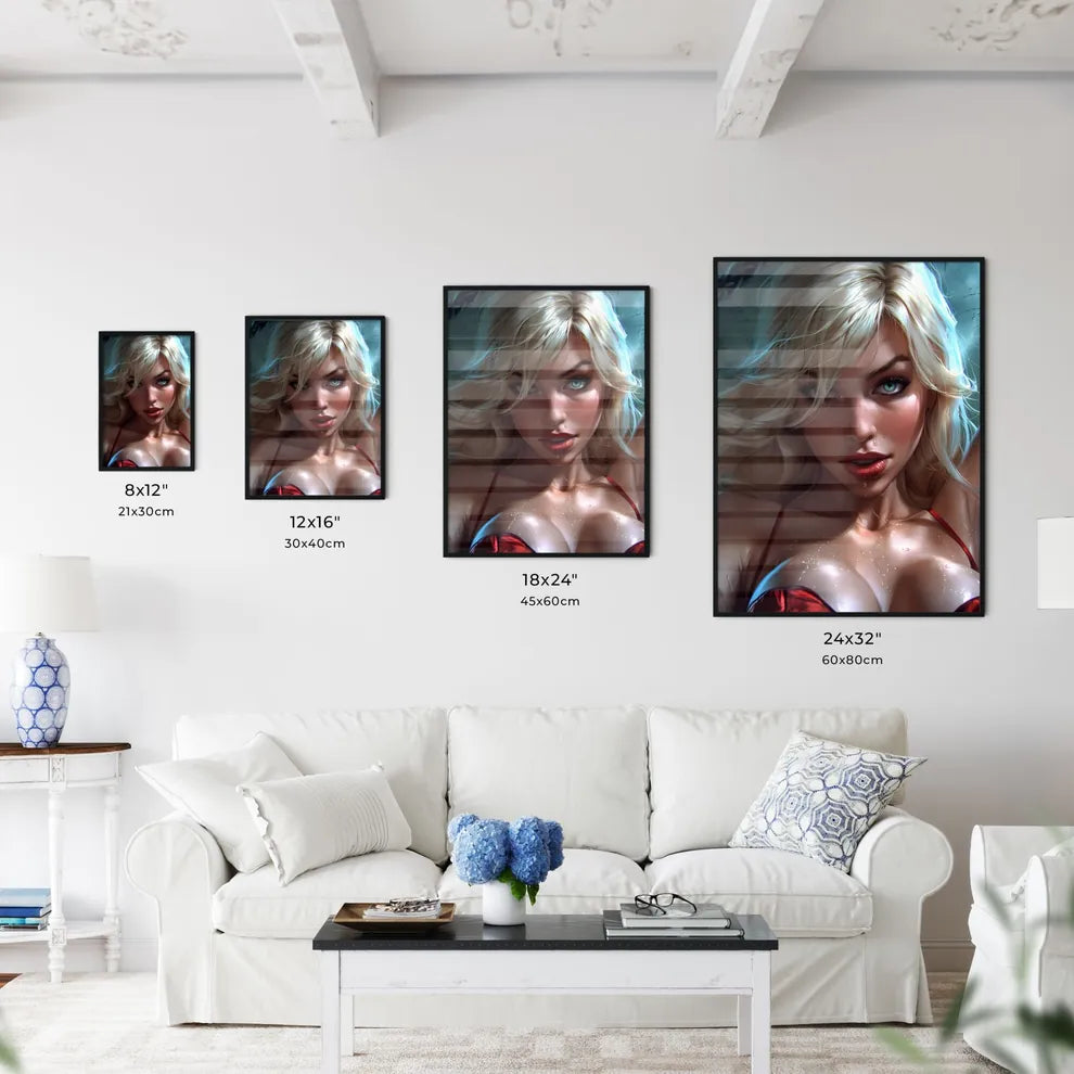 Pin up art TopEngineering Student from Cal T - Kitchen Hangings